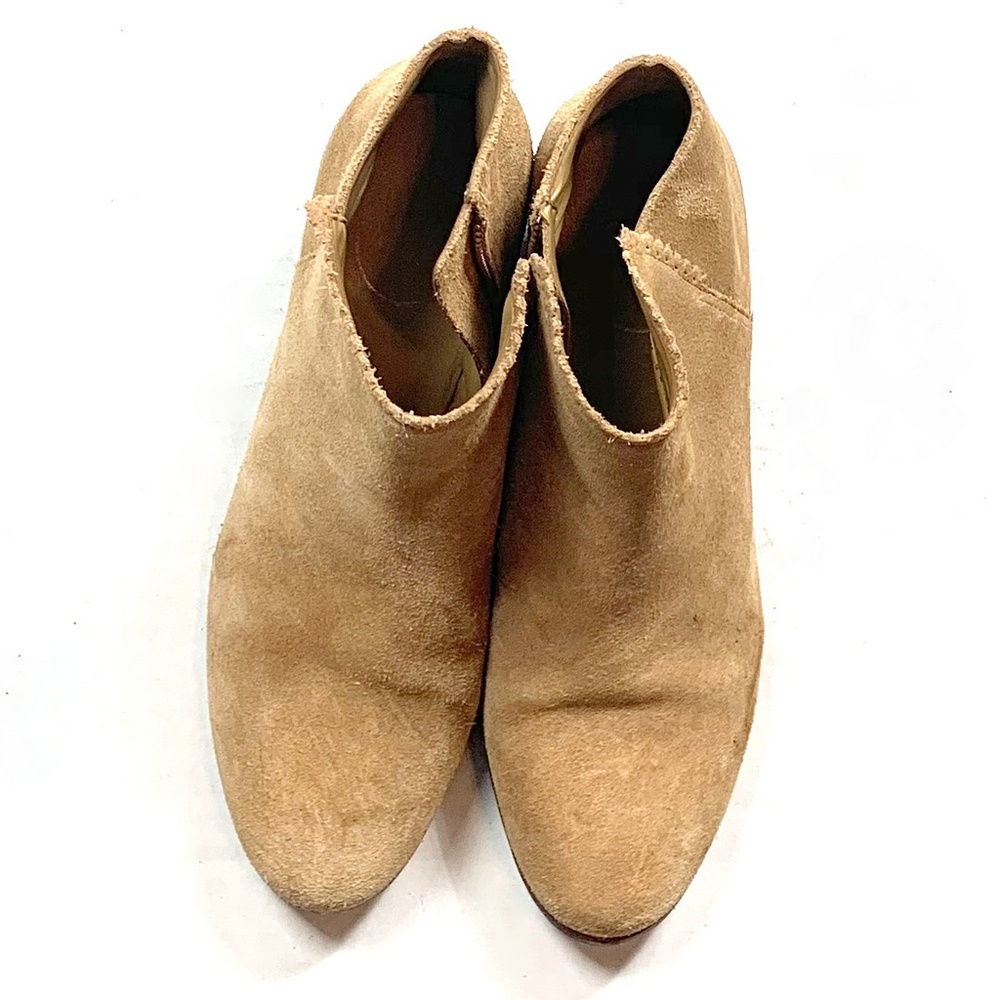 Jack Rogers 7.5 Bailee Suede Booties Ankle Boots - Picture 4 of 8